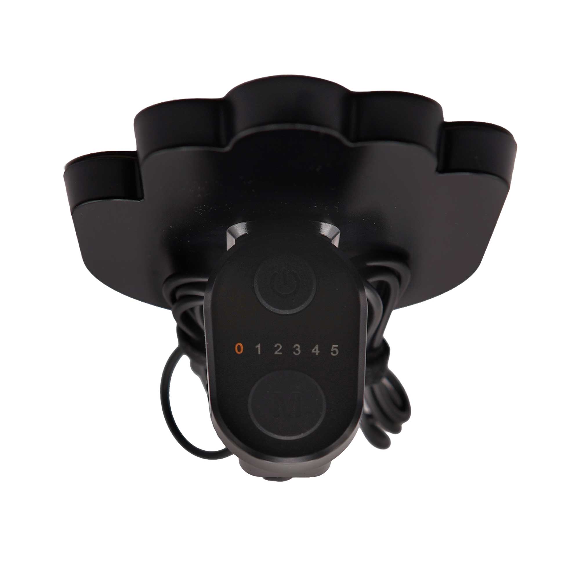 Gesture One controller mounted on snowmobile glove