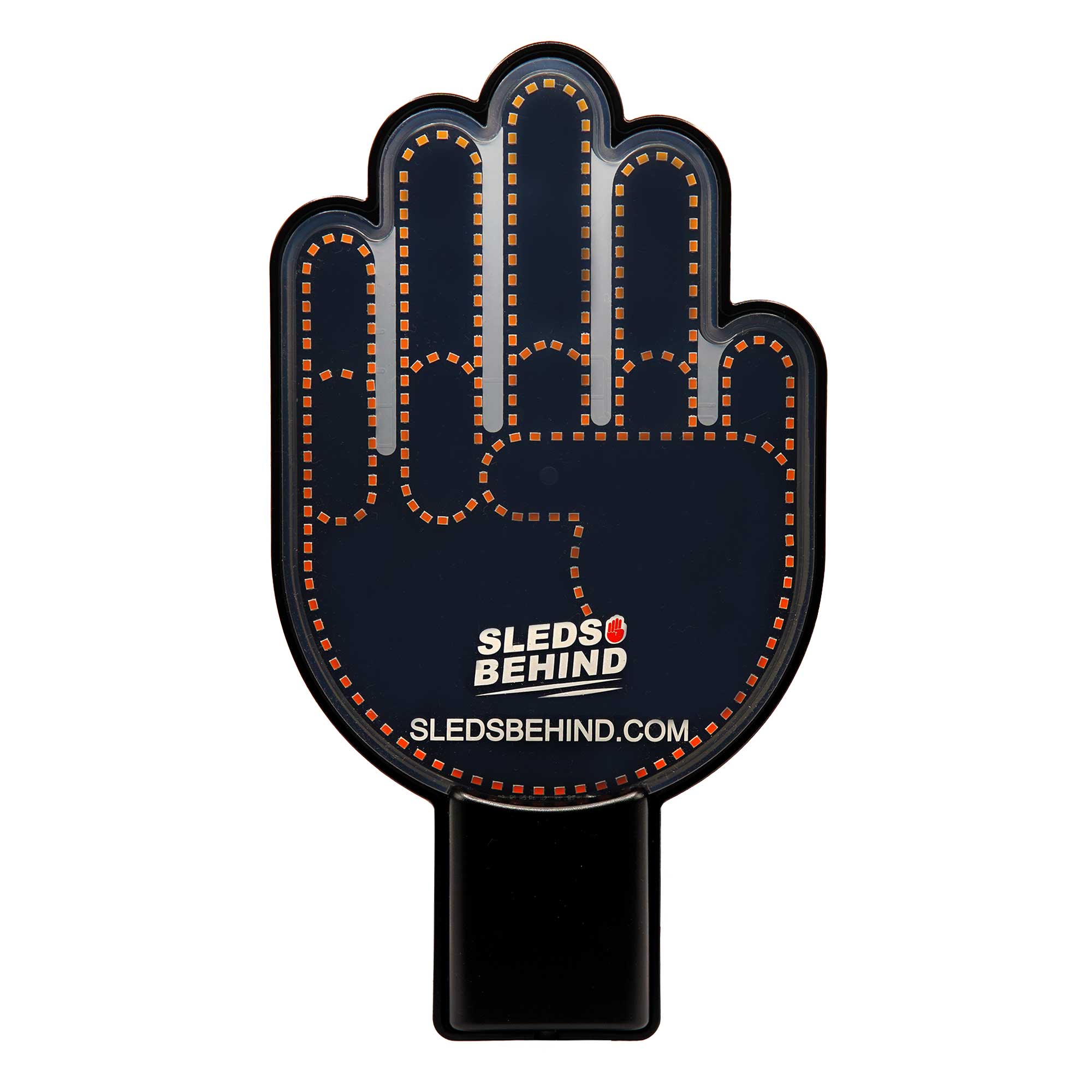 Gesture One LED snowmobile safety light front view